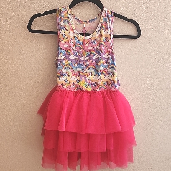 Posh Peanut x Lisa Frank® Racerback Tulle Dress - Picture 3 of 7